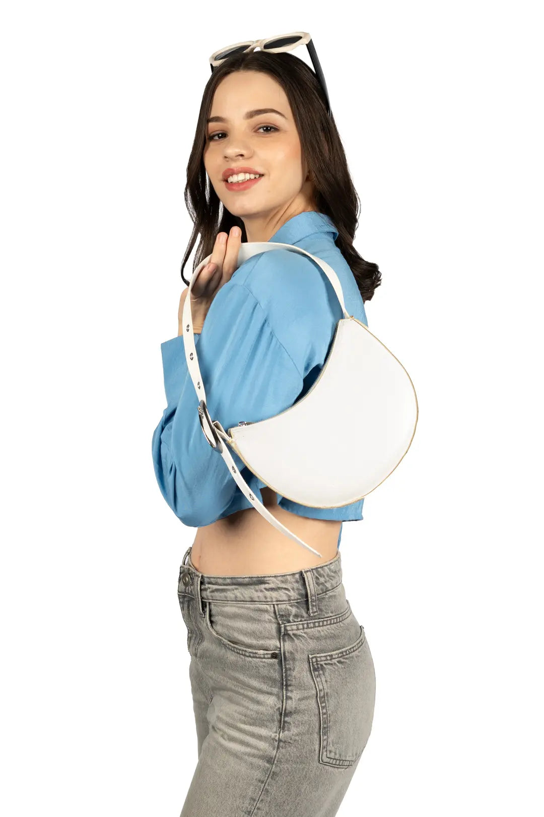 Skyline Boxy Crop Shirt