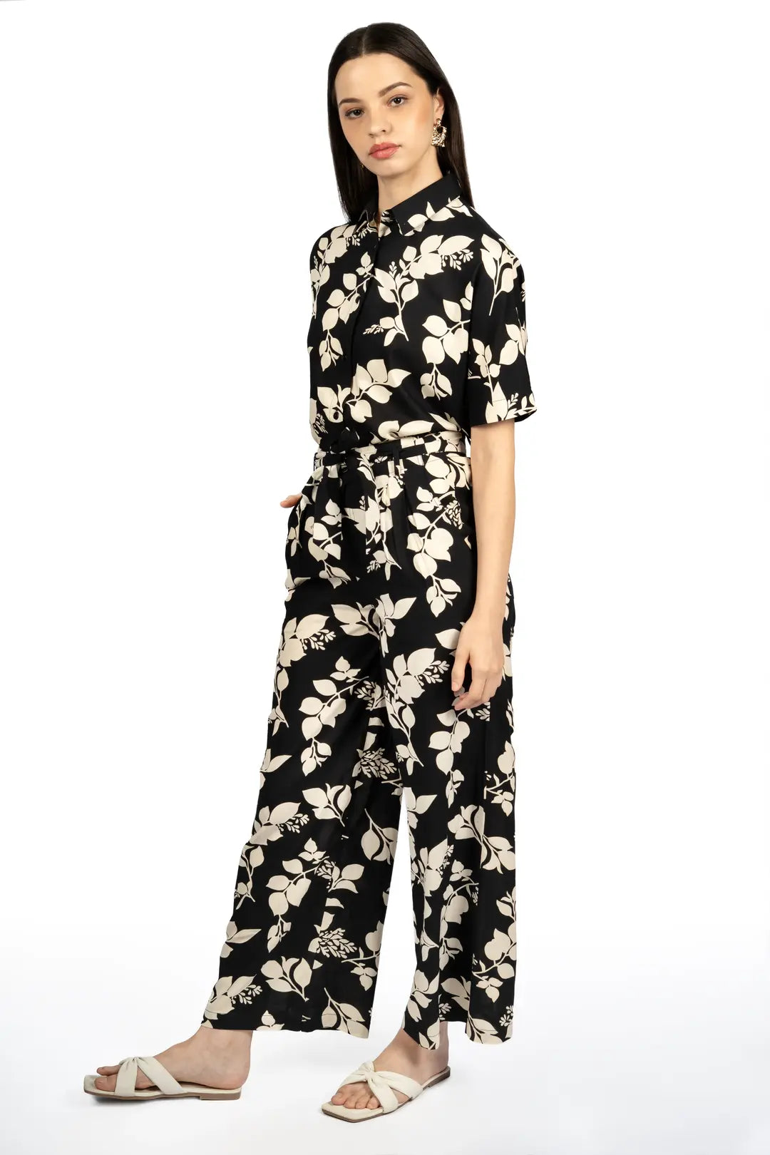 Flora Noir Co-ord Set