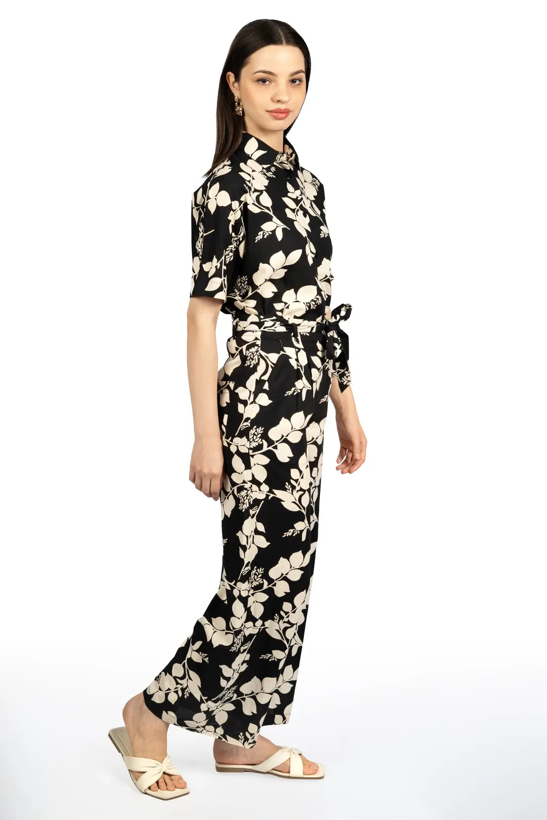 Flora Noir Co-ord Set